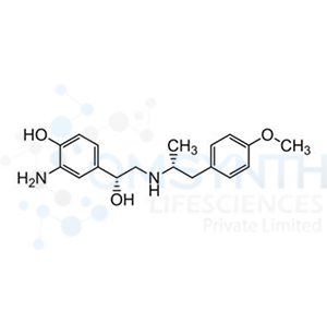 2-Amino-4-[(1R)-1-hydroxy-2-{[(2R)-1-(4-methoxyphenyl)propan-2-yl]amino}ethyl]phenol