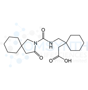 2-(1-((3-Oxo-2-azaspiro[4.5]decane-2-carboxamido)methyl)cyclohexyl)acetic Acid