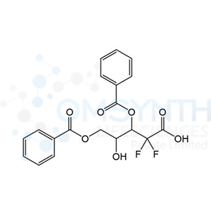 3,5-Bis(benzoyloxy)-2,2-difluoro-4-hydroxypentanoic Acid