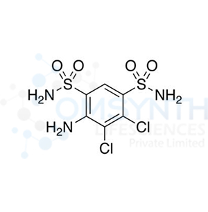 4-Amino-5,6-dichloro-1,3-benzenedisulfonamide
