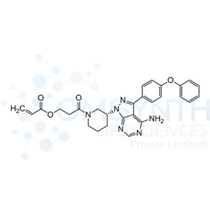 (R)-3-(3-(4-Amino-3-(4-phenoxyphenyl)-1H-pyrazolo[3,4-d]pyrimidin-1-yl)piperidin-1-yl)-3-oxopropyl Acrylate