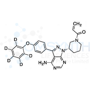 (S)-Ibrutinib-d5