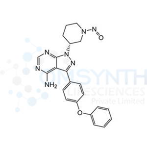 (R)-1-(1-Nitrosopiperidin-3-yl)-3-(4-phenoxyphenyl)-1H-pyrazolo[3,4-d]pyrimidin-4-amine