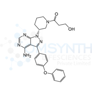 (R)-1-(3-(4-Amino-3-(4-phenoxyphenyl)-1H-pyrazolo[3,4-d]pyrimidin-1-yl)piperidin-1-yl)-3-hydroxypropan-1-one