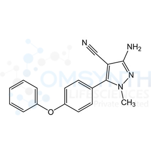 3-Amino-1-methyl-5-(4-phenoxyphenyl)-1H-pyrazole-4-carbonitrile