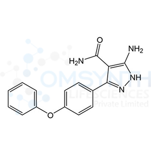 5-Amino-3-(4-phenoxyphenyl)-1H-pyrazole-4-carboxamide