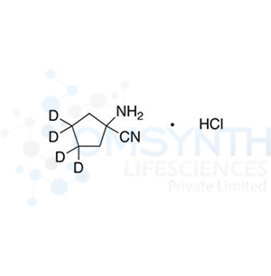 1-Amino-1-cyanocyclopentane-d4 Hydrochloride