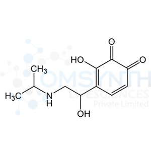3-Hydroxy-4-(1-hydroxy-2-(isopropylamino)ethyl)cyclohexa-3,5-diene-1,2-dione