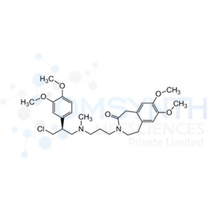 (S)-3-(3-((3-Chloro-2-(3,4-dimethoxyphenyl)propyl)(methyl)amino)propyl)-7,8-dimethoxy-1,3,4,5-tetrahydro-2H-benzo[d]azepin-2-one