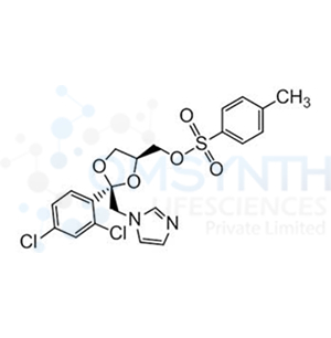 ((2S,4S)-2-((1H-Imidazol-1-yl)methyl)-2-(2,4-dichlorophenyl)-1,3-dioxolan-4-yl)methyl 4-methylbenzenesulfonate