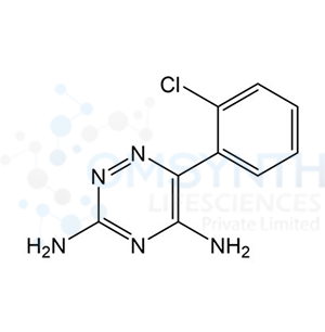6-(2-Chlorophenyl)-1,2,4-triazine-3,5-diamine