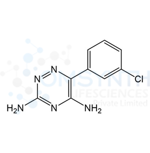 6-(3-Chlorophenyl)-1,2,4-triazine-3,5-diamine