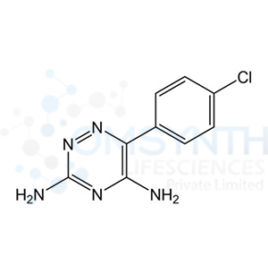 6-(4-Chlorophenyl)-1,2,4-triazine-3,5-diamine
