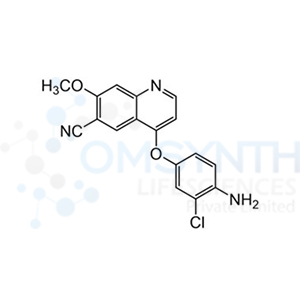 4-(4-Amino-3-chlorophenoxy)-7-methoxyquinoline-6-carbonitrile