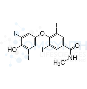 4-(4-Hydroxy-3,5-diiodophenoxy)-3,5-diiodo-N-methylbenzamide