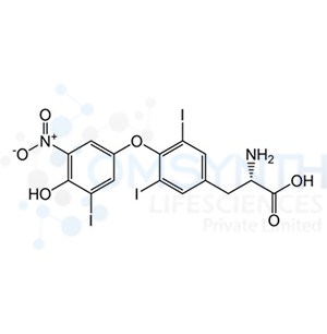 (S)-2-Amino-3-(4-(4-hydroxy-3-iodo-5-nitrophenoxy)-3,5-diiodophenyl)propanoic Acid