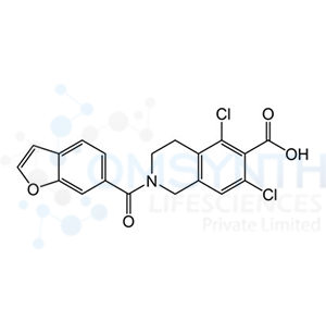 2-(Benzofuran-6-carbonyl)-5,7-dichloro-1,2,3,4-tetrahydroisoquinoline-6-carboxylic Acid