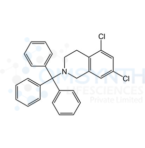5,7-Dichloro-2-trityl-1,2,3,4-tetrahydroisoquinoline