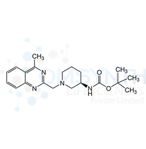 tert-Butyl (R)-(1-((4-methylquinazolin-2-yl)methyl)piperidin-3-yl)carbamate