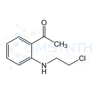1-(2-((2-Chloroethyl)amino)phenyl)ethan-1-one