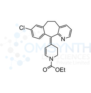 Ethyl 4-(8-Chloro-5,6-dihydro-11H-benzo[5,6]cyclohepta[1,2-b]pyridine-11-ylidene)piperidin-2-ene-1-carboxylate