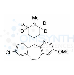 3-Methoxy-N-methyldesloratadine-d4