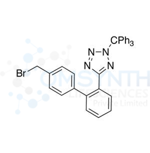 5-(4'-(bromomethyl)-[1,1'-biphenyl]-2-yl)-2-trityl-2H-tetrazole