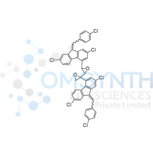 2,3'-Bis{2,7-dichloro-9-[(4-chlorophenyl)methylidene]-9H-fluoren-4-yl}-2,2'-bioxiranyl