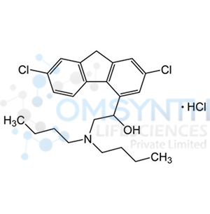 2-(Dibutylamino)-1-(2,7-dichloro-9H-fluoren-4-yl)ethanol Hydrochloride