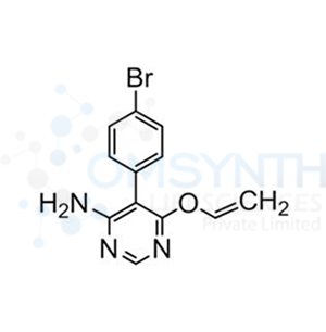 5-(4-Bromophenyl)-6-(vinyloxy)pyrimidin-4-amine
