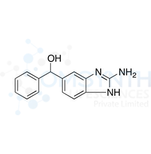 2-Amino-5(6)-[α-hydroxybenzyl]benzimidazole