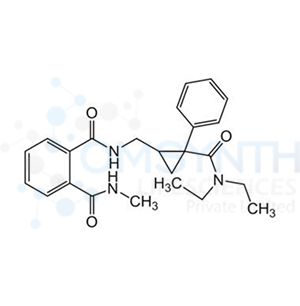 N1-((2-(Diethylcarbamoyl)-2-phenylcyclopropyl)methyl)-N2-methylphthalamide