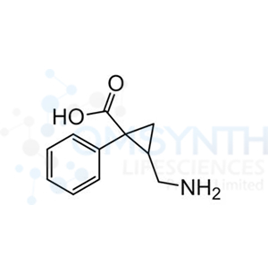 Cyclopropanecarboxylic Acid, 2-(aminomethyl)-1-phenyl-