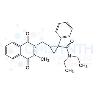 rel-N1-(((1R,2S)-2-(Diethylcarbamoyl)-2-phenylcyclopropyl)methyl)-N2-methylphthalamide