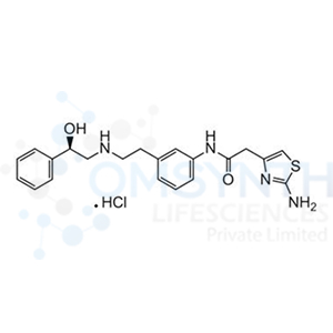 (R)-2-(2-Aminothiazol-4-yl)-N-(3-(2-((2-hydroxy-2-phenylethyl)amino)ethyl)phenyl)acetamide Hydrochloride