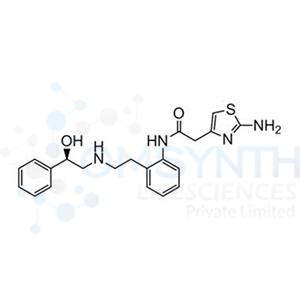 (R)-2-(2-Aminothiazol-4-yl)-N-(2-(2-((2-hydroxy-2-phenylethyl)amino)ethyl)phenyl)acetamide