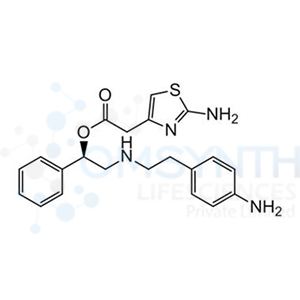 (R)-2-((4-Aminophenethyl)amino)-1-phenylethyl 2-(2-aminothiazol-4-yl)acetate