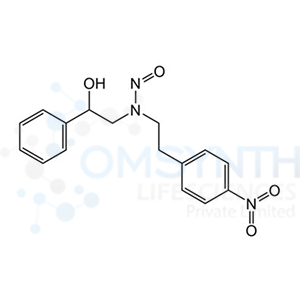 N-(2-Hydroxy-2-phenylethyl)-N-(4-nitrophenethyl)nitrous amide