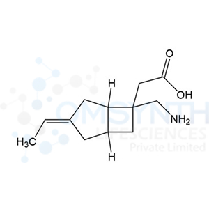 rel-2-((1R,5R,6R,E)-6-(Aminomethyl)-3-ethylidenebicyclo[3.2.0]heptan-6-yl)acetic Acid