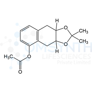 rel-(3aR,9aS)-2,2-Dimethyl-3a,4,9,9a-tetrahydronaphtho[2,3-d][1,3]dioxol-5-yl acetate