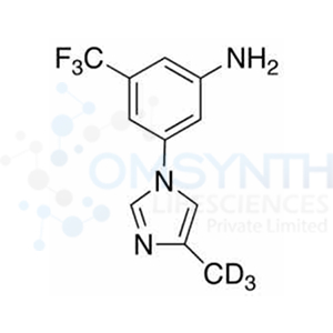 3-(4-Methyl-1H-imidazol-1-yl)-5-trifluoromethylaniline-d3