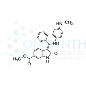 (Z)-Methyl 3-(((4-(methylamino)phenyl)amino)(phenyl)methylene)-2-oxoindoline-6-carboxylate