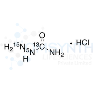 Semicarbazide-13C,15N2 Hydrochloride