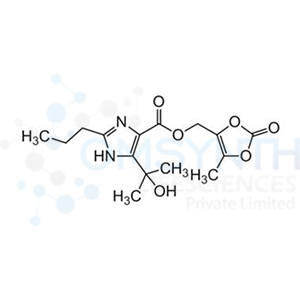 (5-Methyl-2-oxo-1,3-dioxol-4-yl)methyl 5-(2-hydroxypropan-2-yl)-2-propyl-1H-imidazole-4-carboxylate