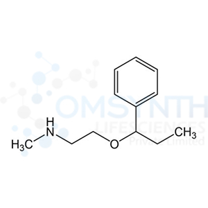 N-Methyl-2-(1-phenylpropoxy)ethan-1-amine