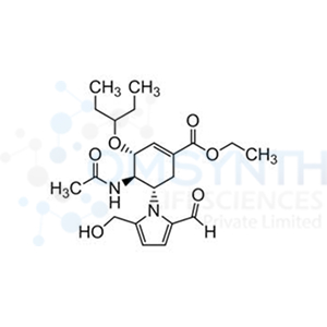 Oseltamivir 5-Desamino 5-(2-Formyl 5-Hydroxymethylpyrrol-1-yl)