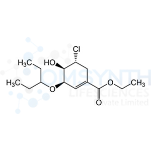 Ethyl (3R,4R,5R)-5-chloro-4-hydroxy-3-(pentan-3-yloxy)cyclohex-1-ene-1-carboxylate