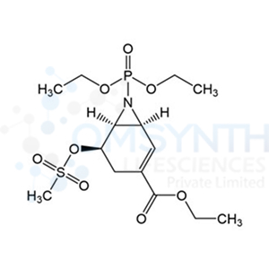 Ethyl (1S,5R,6S)-7-(diethoxyphosphoryl)-5-((methylsulfonyl)oxy)-7-azabicyclo[4.1.0]hept-2-ene-3-carboxylate