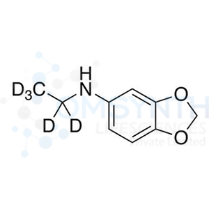N-Ethyl-3,4-(methylenedioxy)aniline-d5