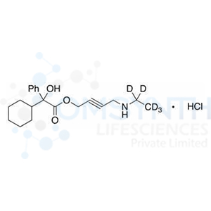 rac Desethyl Oxybutynin-d5 Hydrochloride
